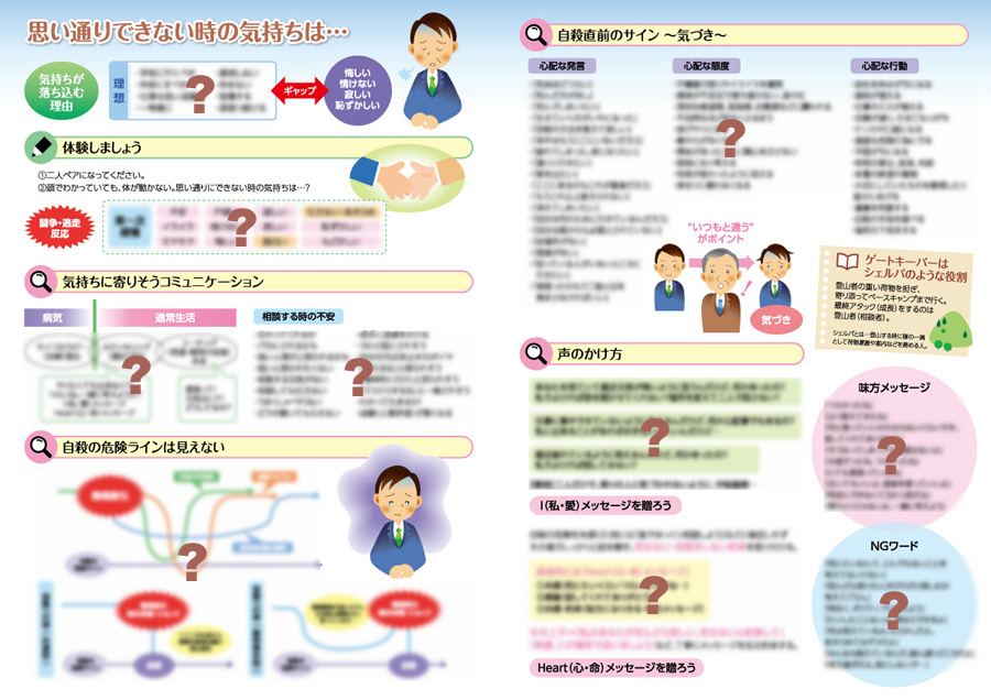 コミュニケーション講座 リーフレット